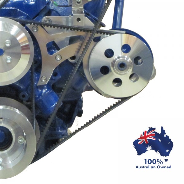 FORD FALCON MUSTANG WINDSOR 351W POWER STEERING BRACKET USING FORD PUMP